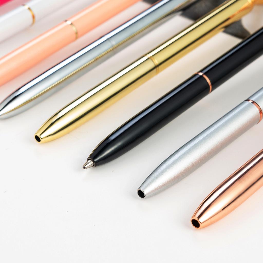 1pcs Upscale Diamond Metal Ballpoint Pens Business Office Gift Pen Creative School Supplies Stationery For Kids Writing Pens