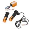 24V 250W Electric Bike Brushed Controller Aluminum Alloy Motor Speed Controller with Throttle Grips for Electric