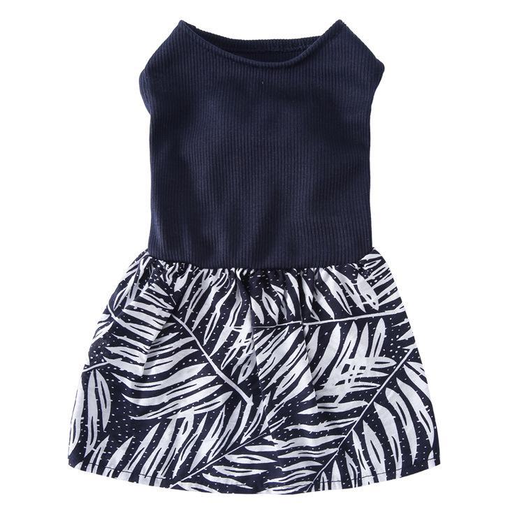 Summer Floral Mesh Dog Dress - Sunflower Skirt for Pets