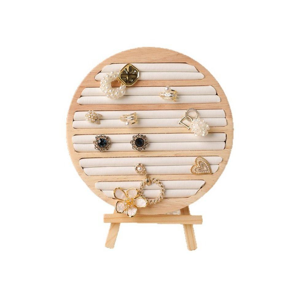 Round Shape Jewelry Display Rack Storage Tray Jewelry Organizer Jewelry Accessories