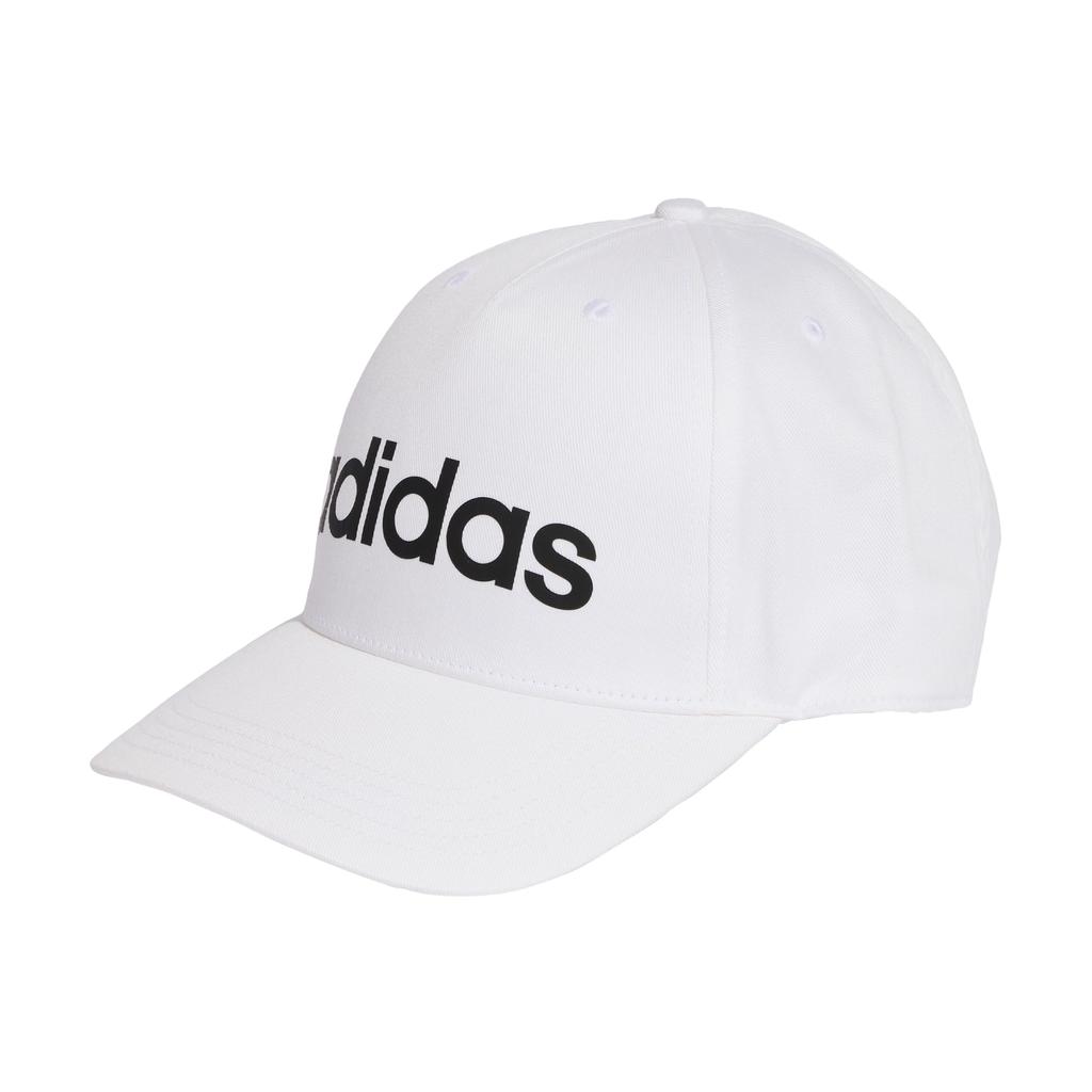Adidas Linear Unisex cm Cap, Adult, DB651, White/Black (KE8256), 54.0