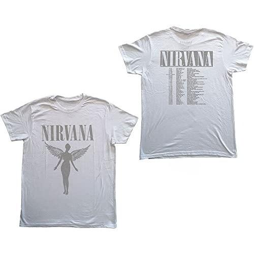 

Футболка чоловіча Nirvana In Utero Альбом Ліцензійна Високоякісна Розкішна Для Чоловіків і Жінок Топ Y2k 2026 Літо L