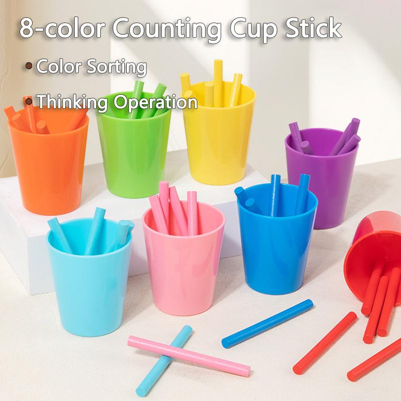 Kids Counting Stick Montessori Math Toys Parish Teaching Aids Mathematical Logical Number Calculate Game Learning Education Toys