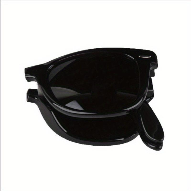 Vintage Folding Sunglasses Men Brand Designer Eyewear Women's Fold Fashion Square Portable Outdoor Sport Sun Glasses Male