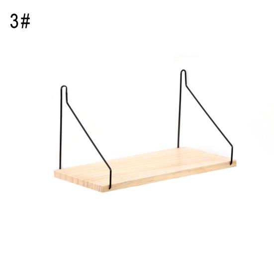 Home Room Wandbehang Einzelbrett Töpfe Figuren Lagerregal Regalhalter