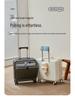 18" Rolling Laptop Carry-on: Men's & Women's Luggage with Side & Front Openings, 20" for Short Trips, with Combination Lock
