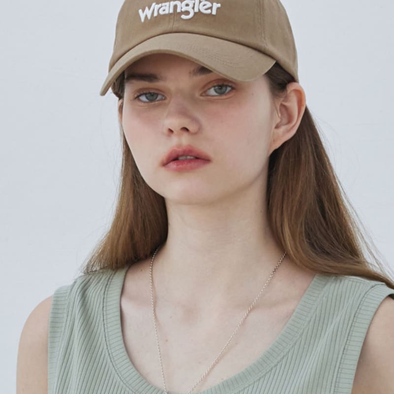 Wrangler Basic Cabello Logo Kappe Beige