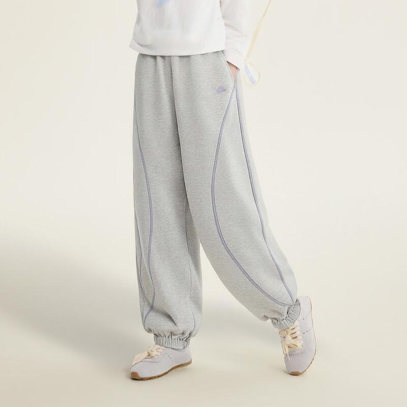 Детские трикотажные спортивные брюки DEESHA с контрастной строчкой и манжетами 140