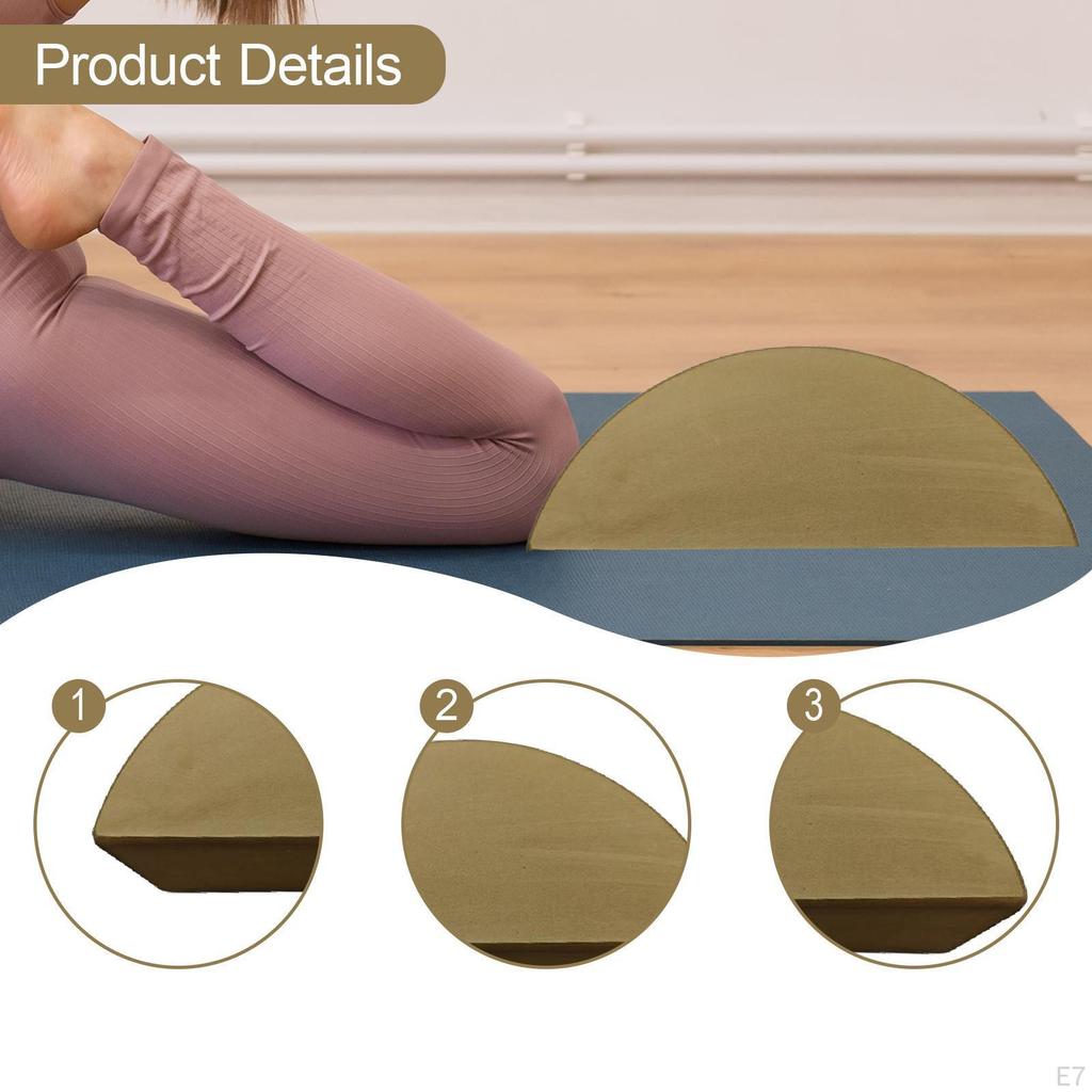Block, Exercise Brick, Non-slip, Supporting Accessory, EVA, for Balance Training, Deep Stretches,