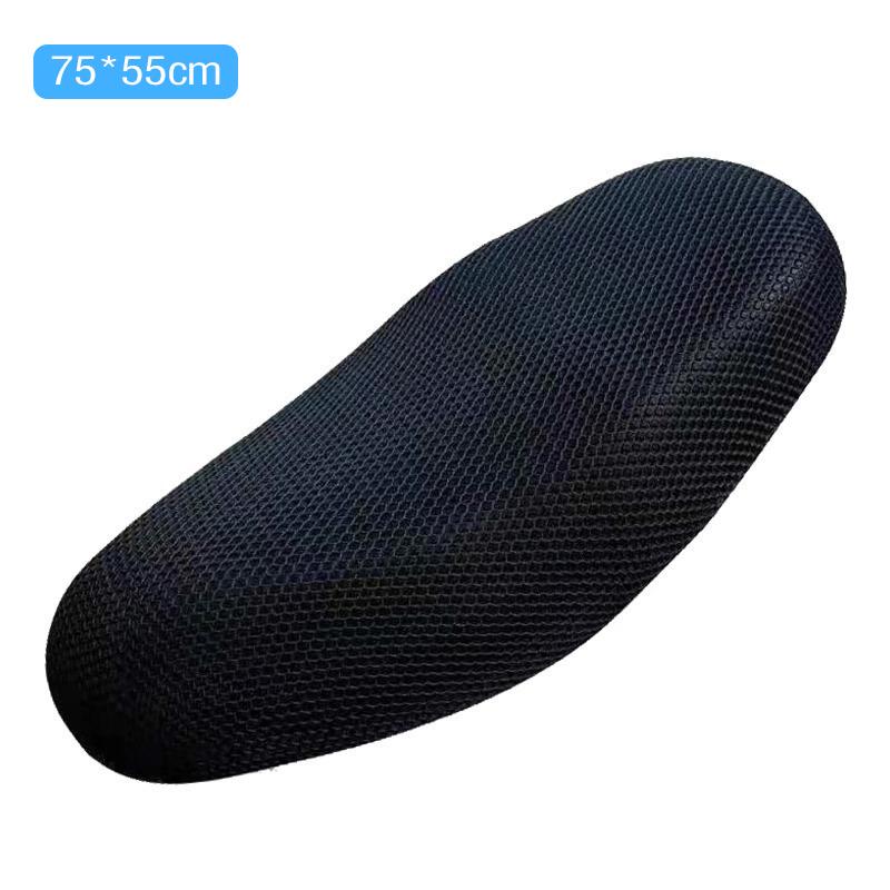 

Универсальный летний чехол для сиденья мотоцикла с 3D-сеткой, дышащий солнцезащитный чехол для сиденья скутера, противоскользящая защитная накладка из сетки as the picture