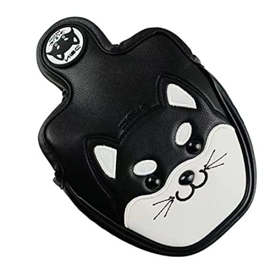 

Крышка паттера, совместимая с мячами Odyssey 2 для молотков магнитного типа, совместимая с молотками Scotty Cameron Odyssey Akita Inu (Для черных) чёрный