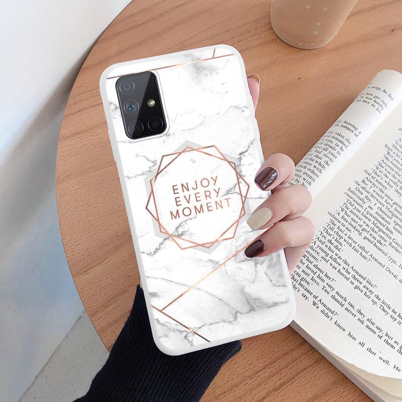 Leopard Print Phone Case For Samsung Galaxy A51 4G 5G A71 5G Protection Back Cover Soft Silicone Fundas For Samsung A 51 Coque