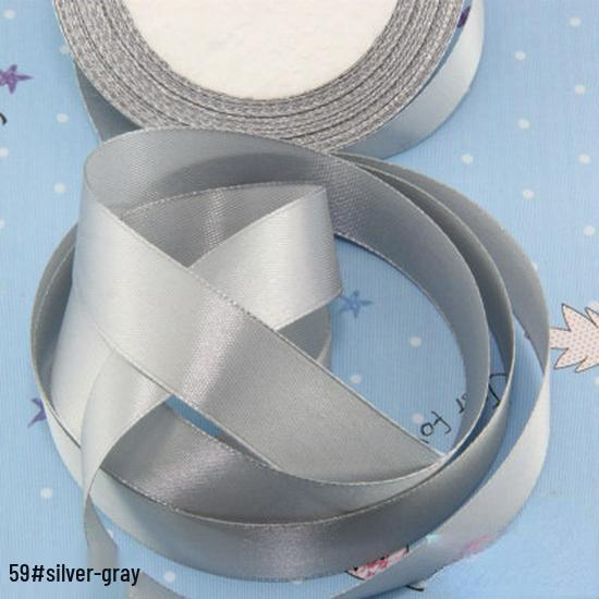 2cm Satin Polyester Ribbon for Gift, Souvenir Packaging, Wedding Cake Decoration, and Binding.