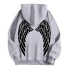 Women's Fashion Lightweight Long Sleeve Pullover Hoodies With Pockets Graphic Hoodie