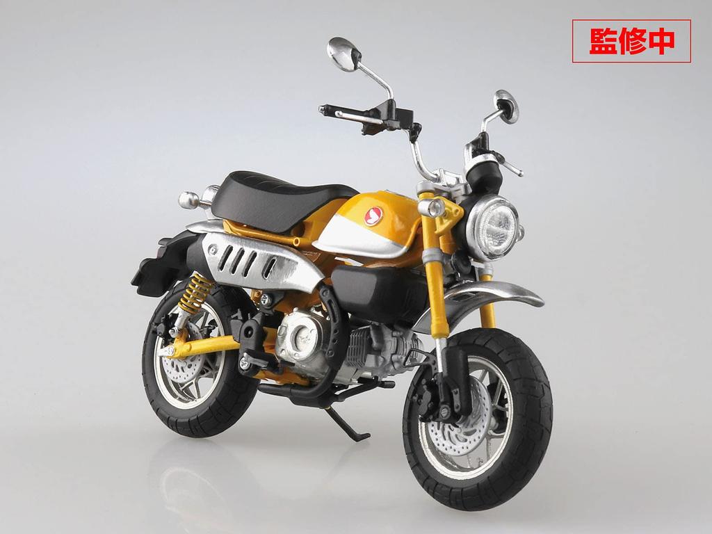 Skynet 1/12 Completed Bike Honda Monkey125 Banana Yellow