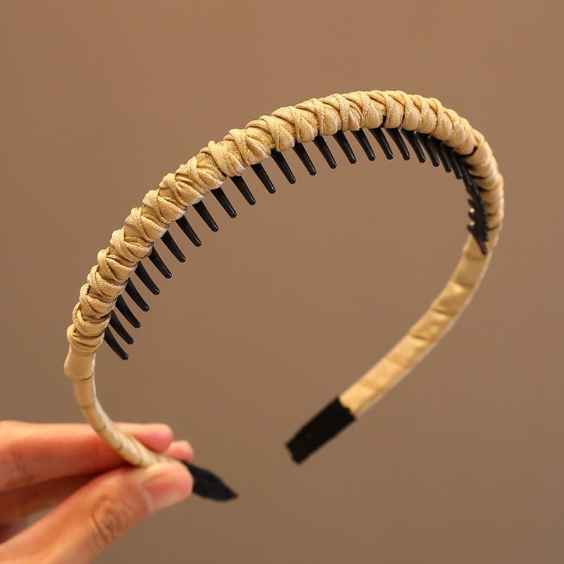 2024 Korean Green Headband & Hairpin for Girls - Trendy Douyin Style High-Value Headdress for Kids