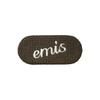 Heart Logo Knit Hairpin Brown