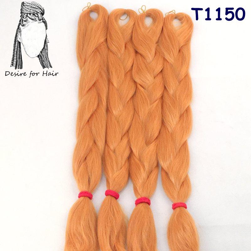 Große Menge auf Lager 24 Zoll 80g Weiche Seidige Synthetische Haarverlängerungen für Häkelzöpfe Haarherstellung Jumbo Braiding Synthetisch