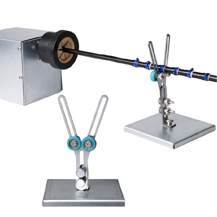 Adjustable Fishing Rod Epoxy Applicator Holder Fishing Rod Support Stand Rack Holder for Epoxy Resins Gluing Winding