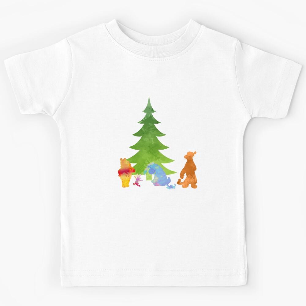Christmas Friends Inspired Silhouette Kids T-Shirt 160