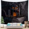 Home Decor Happy Halloween Tapestry Wall Hanging Devil Pumpkin Skull Decor Tapestry Party Tapestry 230x180cm Tapiz