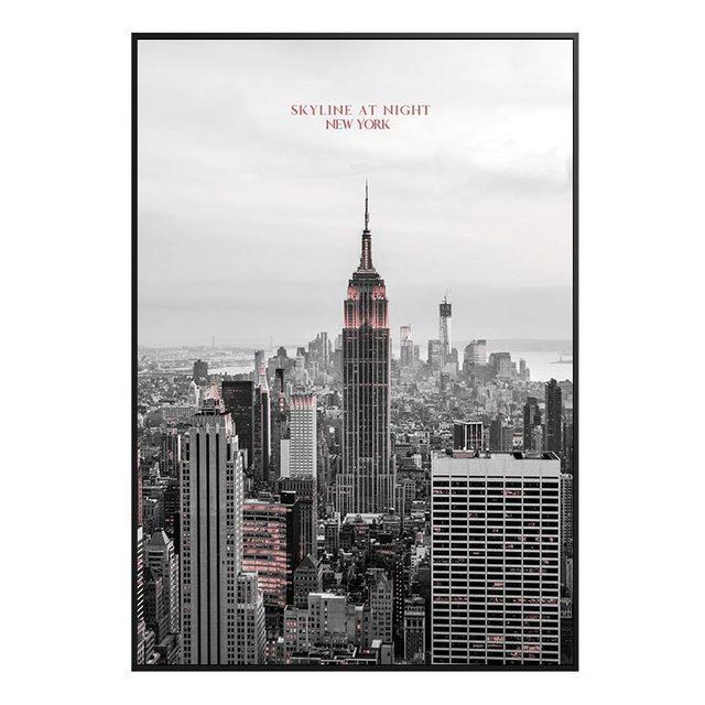 Modern Building Landscape Wall Art Pictures Canvas Painting Paris Eiffel Tower Poster For Living Room Wall Decorative Home Decor