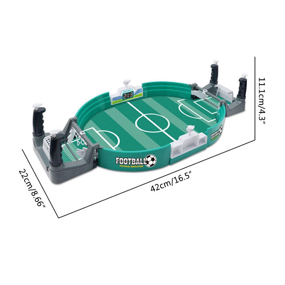 Mini Masa Üstü Futbol Oyunu Seti Langırt Masaları Futbol Masa Üstleri Yarışma Spor Oyunları Masaüstü Aile için Kutu Oyunu