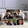 Twilight Saga Printed Blankets Warm Soft Comfortable Throw Blanket for Home Travel Birthday Gift