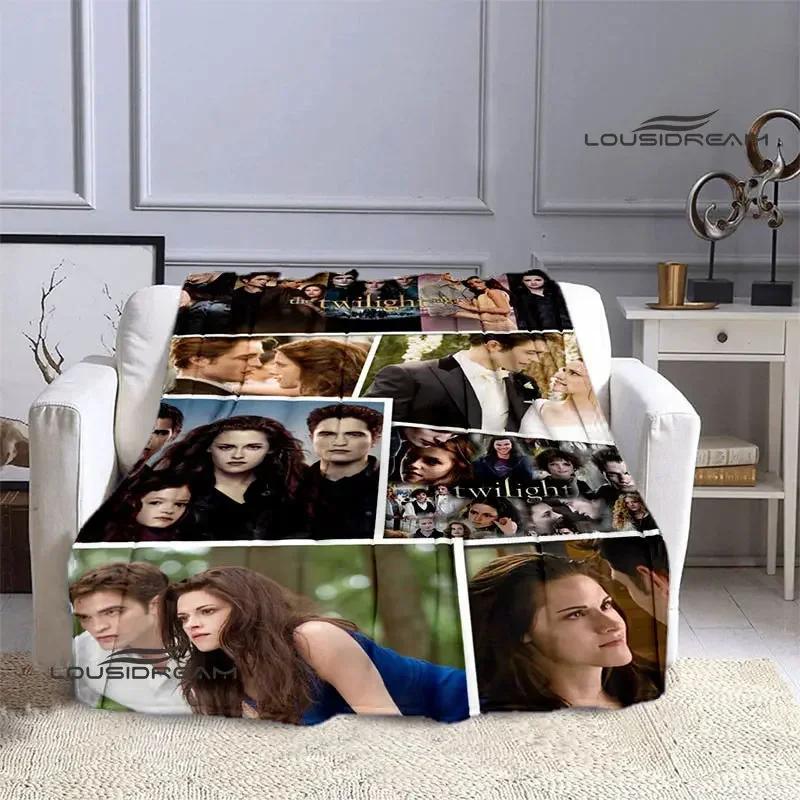 Twilight Saga Printed Blankets Warm Soft Comfortable Throw Blanket for Home Travel Birthday Gift
