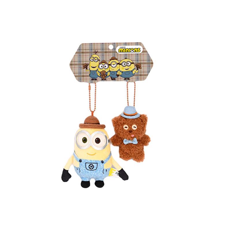 Official Minions TIM Bear Unicorn Plush Keychain Backpack Pendant