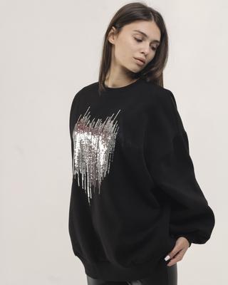 Women's Sweatshirt Soul 31501 Black