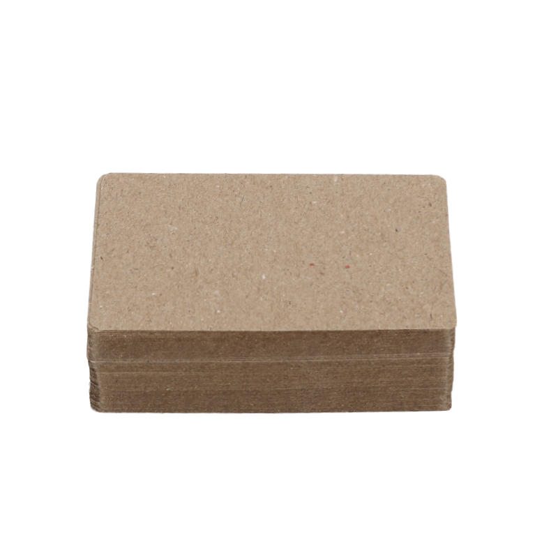 100/200Pcs Kraft Paper Blank Cards Business Card Double-sided Available Word Message Gift DIY Cards Mini Note Cards Paper Tags
