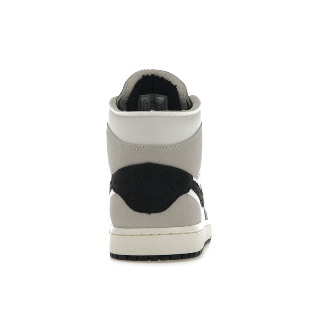Air Jordan 1 Mid SE Craft Inside Out - Cement Grey Men Sneakers Black White Tech-Grey DZ4136-002