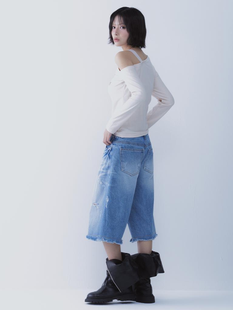 SETSETSET Ban Denim Pants