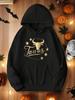 Stylized Taurus Zodiac Sign Hoodie Soft And Breathable Short Sleeve Perfect for Daily Wear Outdoor Activities Travel And Casual St
