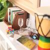 10Pcs/Set Simulation Dollhouse Wine Glass Dollhouse Miniature Glass Cup  1/6 1/12 Dollhouse