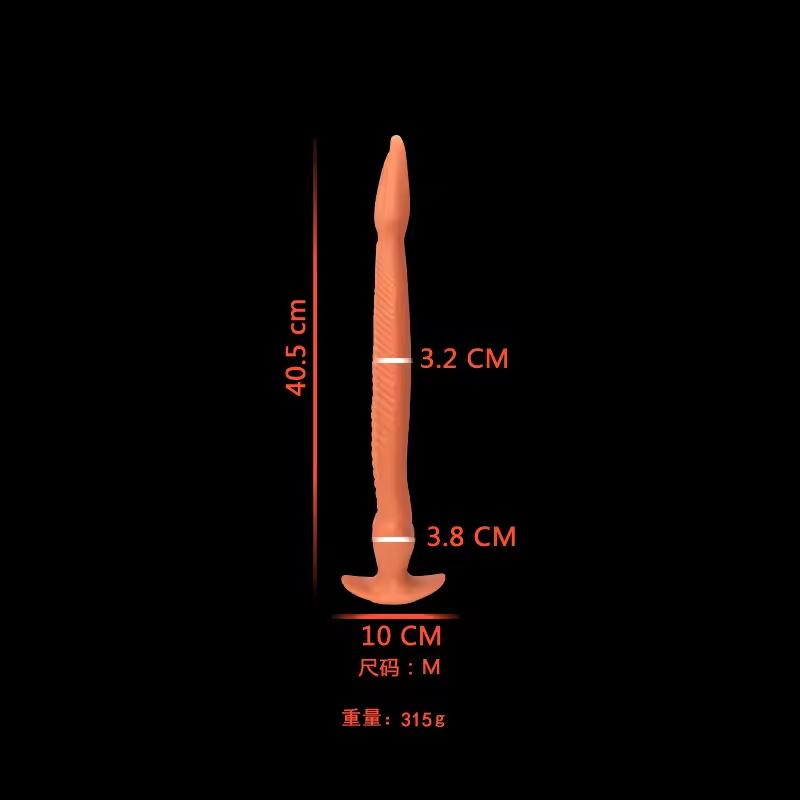 Eel Tentacle Super Long Anal Plug Silicone Anus Dilator Lady Men Anal Prostate Massage Adult Sex Orgasm Toys