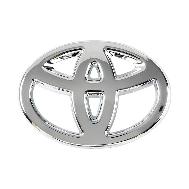 

Car Steering Wheel Decorative Stickers Emblem For Toyota Hilux Prius Avensis Auris Verso Corolla Camry Car interior stickers серебряный
