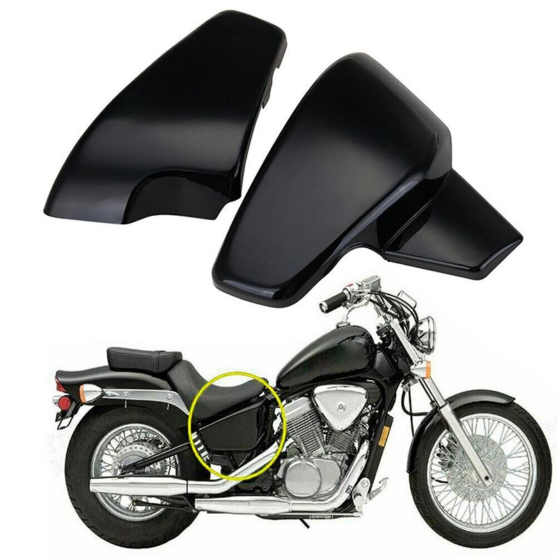 !HOT! Motorcycle Battery Side Cover for Honda VLX 600 1999-2008 Fit VT 600 C CD Shadow VLX Deluxe 1999-2007