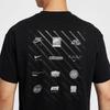 Nike Men's Multi-Swoosh Round Neck Short Sleeve T-Shirt