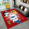 Tappeto Tappeto Carino Cartone Animato Barnacles degli Octonauts per Soggiorno Camera da Letto Decorazione Casa, Tappetino Antiscivolo per Divano Zerbino Regalo Bambini