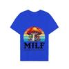 Summer Men Short Sleeve T-Shirts Tee MILF Mushrooms I'd-Like To Forage Funny Mushrooms Oversized Unisex T Shirts Tops Streetwear