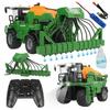 Traktor Zabawka Zdalnie Sterowany Rc Maszyna Rolnicza + Opryskiwacz Z Wodą