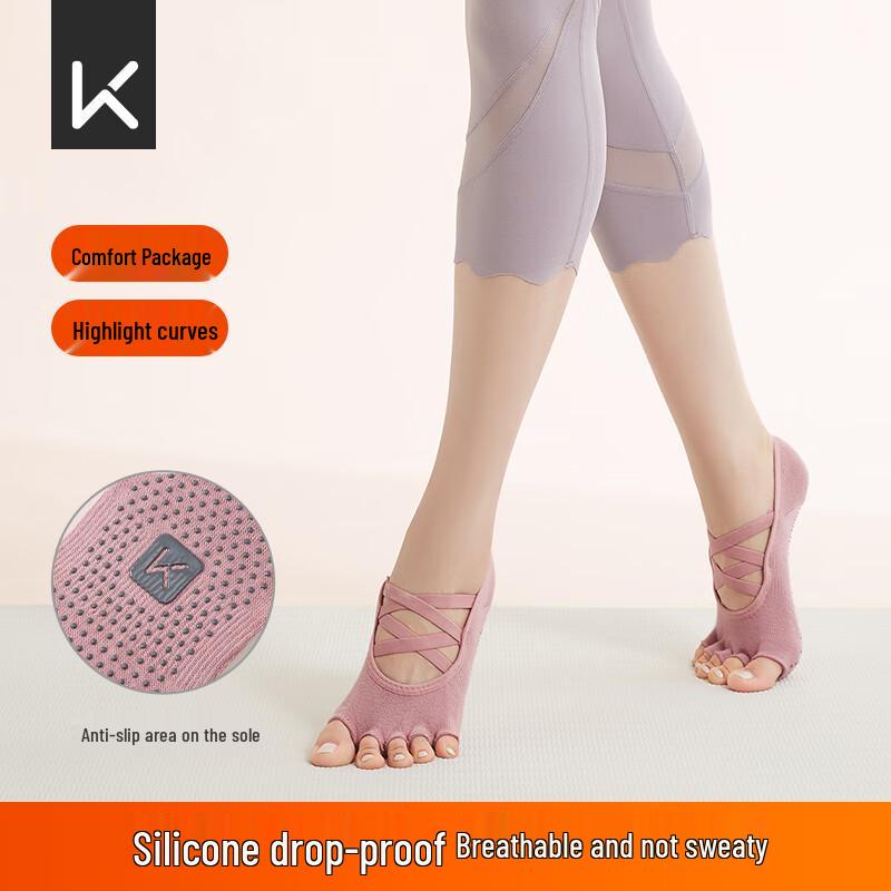 

Keep Women s Anti-slip Yoga & Dance Five-Toe Socks One Size