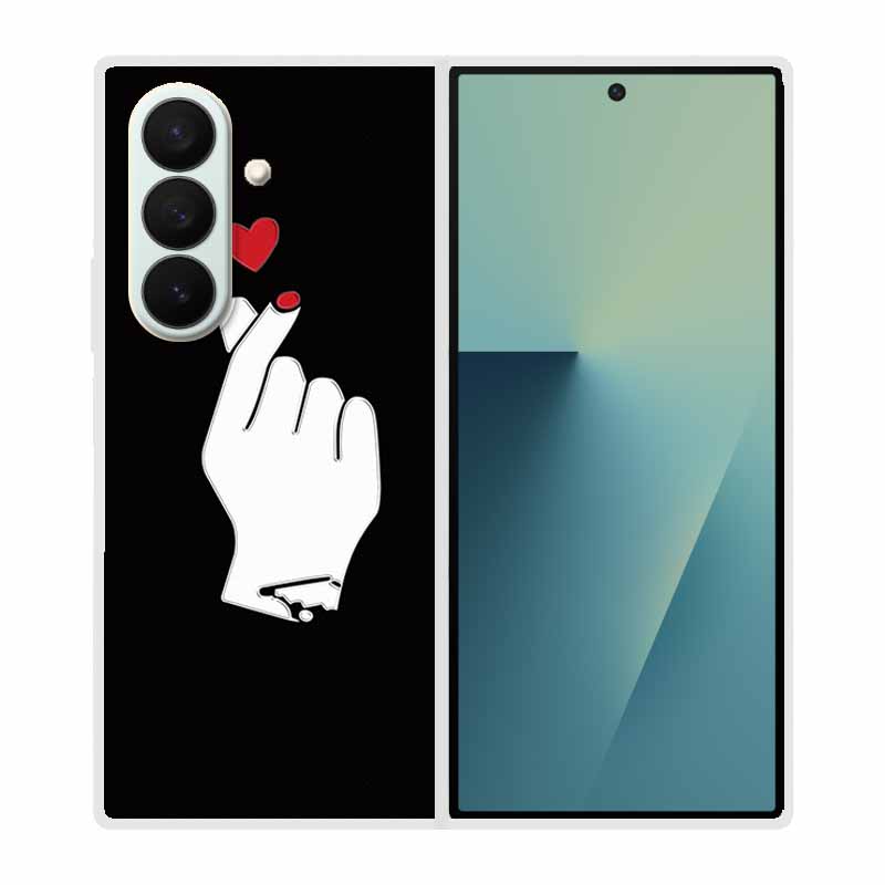 For Samsung Galaxy Z Fold 7 Case Transparent Plastic Hard Back Cover Coque For Samsung Galaxy Z Fold7 5G Phone Case Cover ZFold7