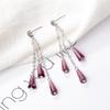 Lindon Women's Zircon Copper Alloy Earrings - Wedding Party Gift Pendant Earrings