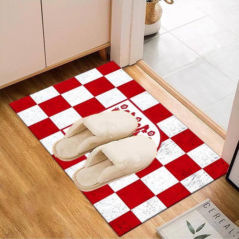 England Football Crest Printed Office Carpet Chair Cushion  Entryway Rug, Rugs for Living Room, Bedroom Christmas gifts