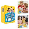 Genuinedo You Really Know Your Family Educational Board Game For All Ages