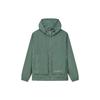 Van Gogh Collaboration Solid Color Logo Breathable Woven Hooded Jacket Men Jackets Ail-Green F11M228702F-TQ