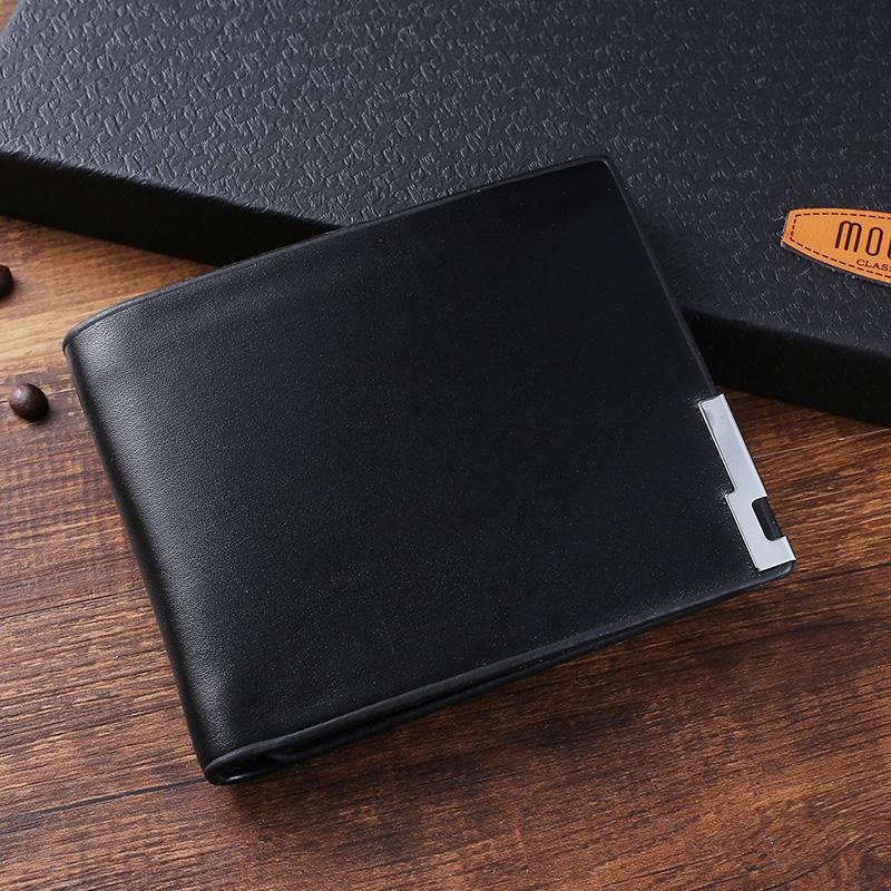 Hong Kong style men's trend fashion sports versatile large dial fashion watches   wallets   ties   belts 4-piece gift box set